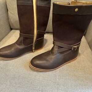 Gently worn Girls Size 5 boots from Janie and Jack